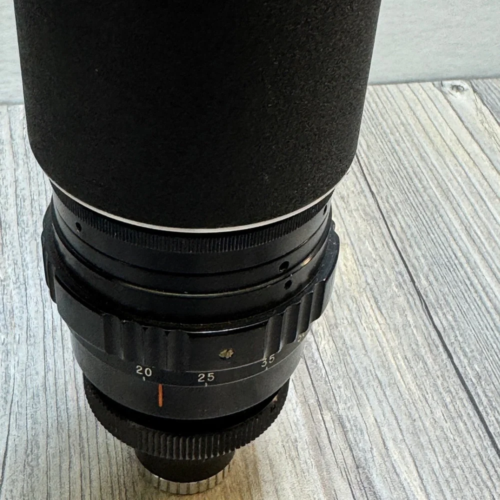 Vintage Century Precision Optics USA Telephoto Lens 150mm Black